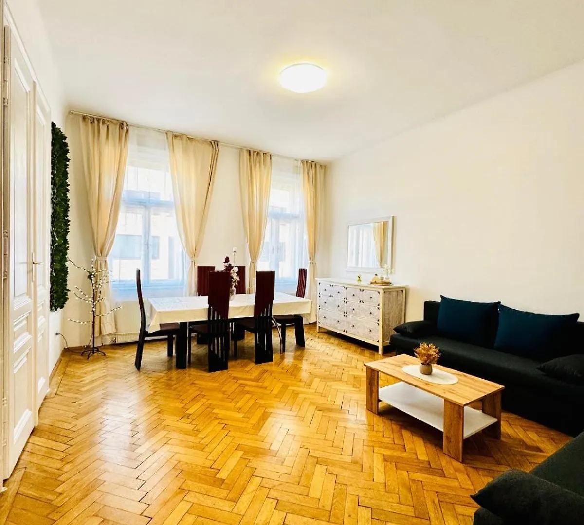 Affordable 1Br & 1Lr Apt, 7 Min To Westbahnhof Vienna